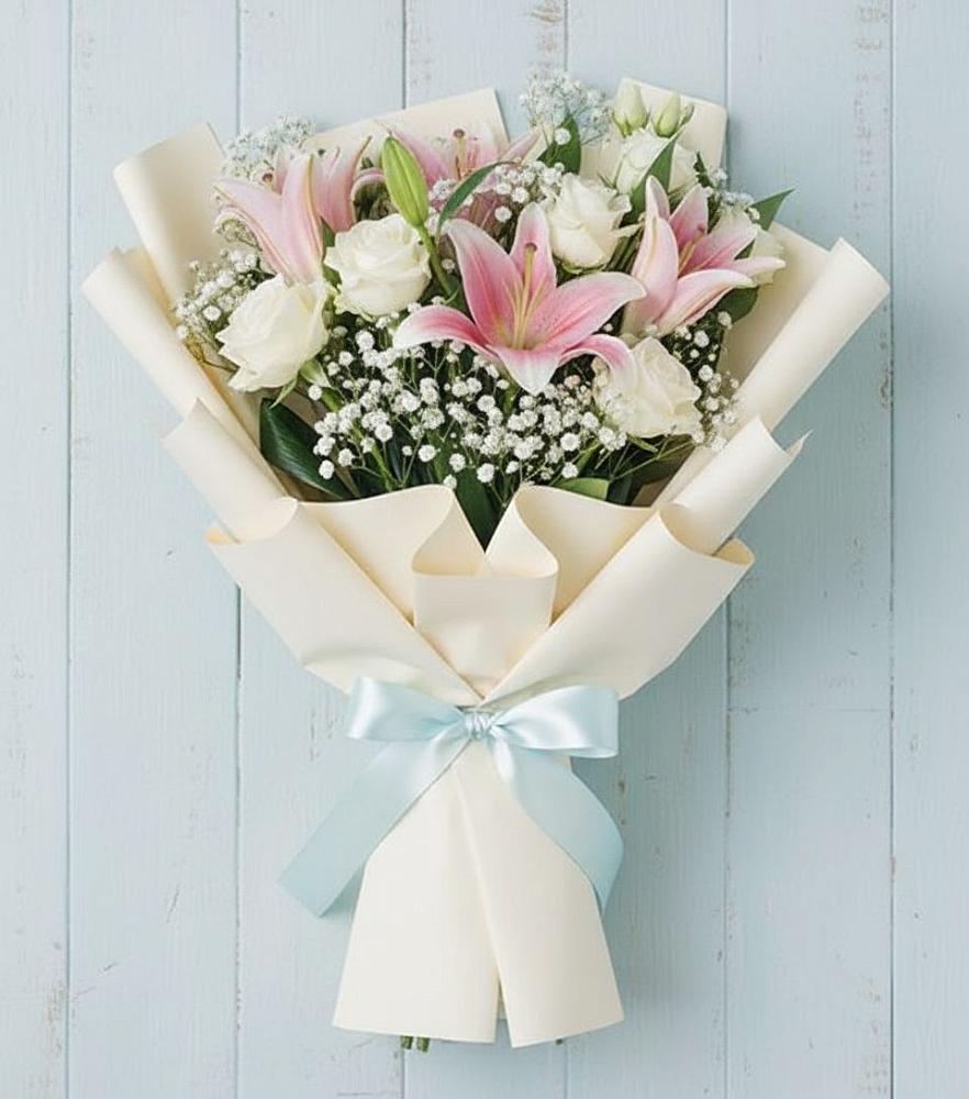 Букет цветов из: Лилии в Татищево