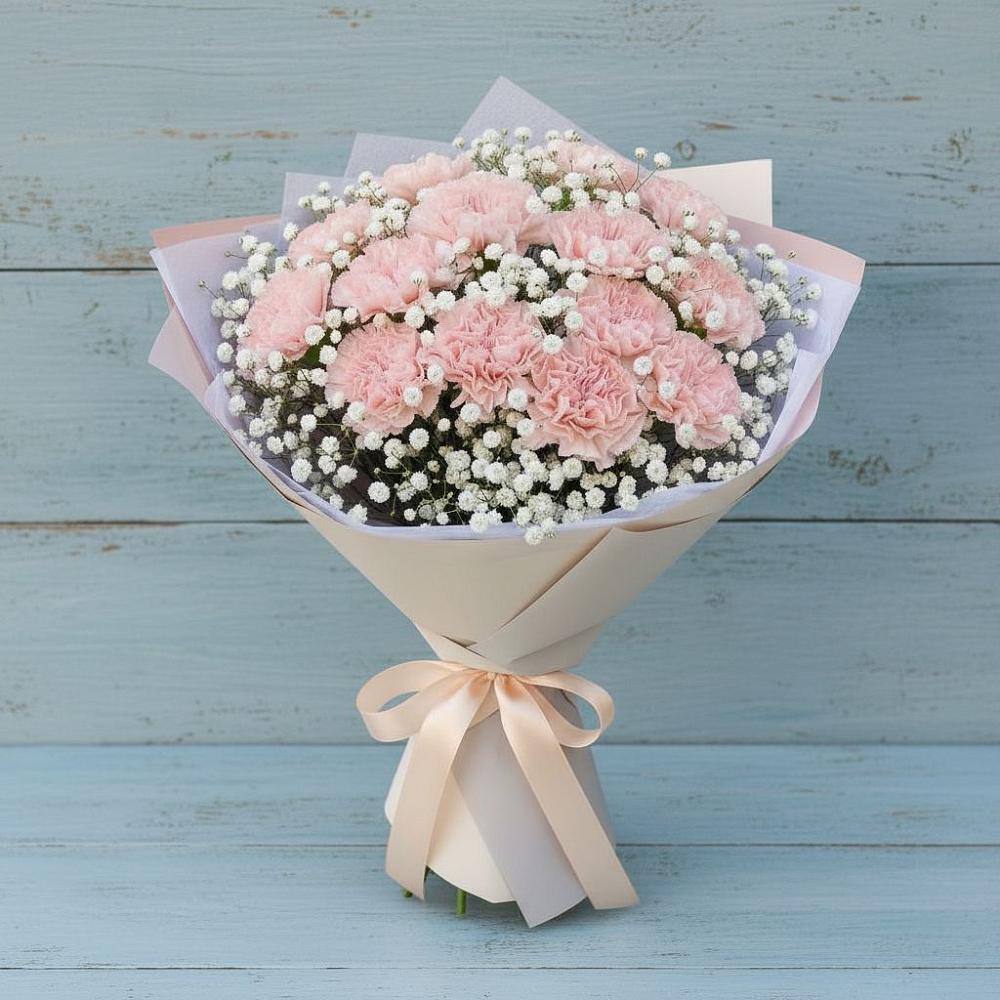 Букет цветов из: Гвоздики в Татищево