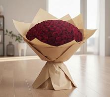 Букет 101 Красная роза в Татищево