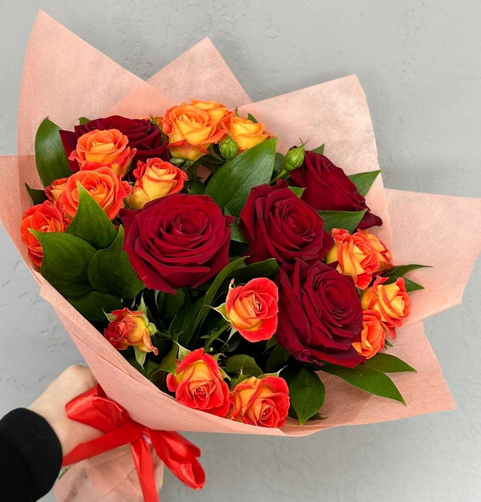 Букет Любовь и восторг в Татищево