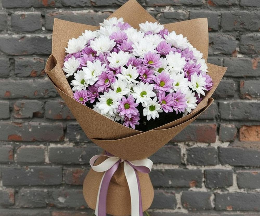 Букет цветов из: Хризантемы в Татищево