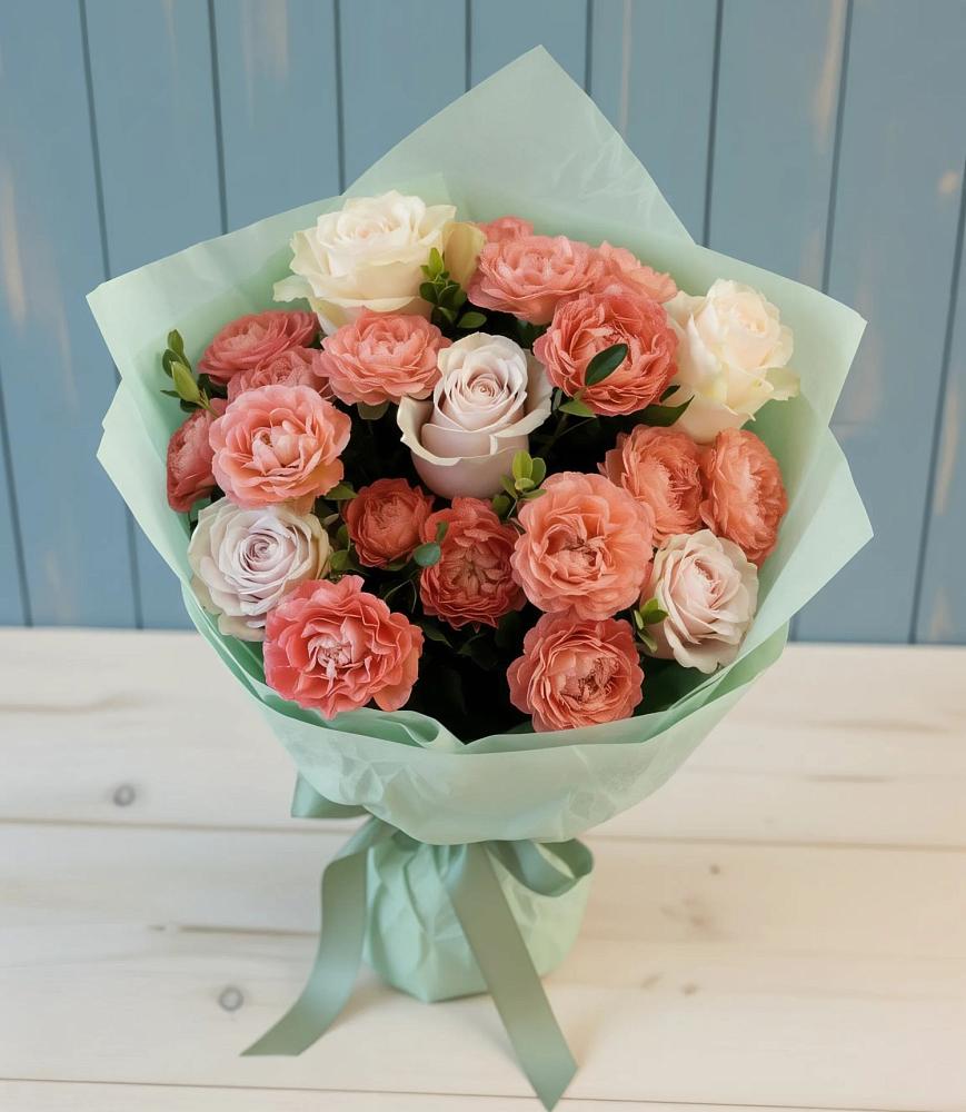 Букет цветов из: Розы в Татищево