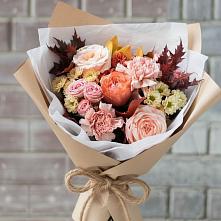 Букет цветов из:  Гвоздики, Хризантемы и Розы в Татищево