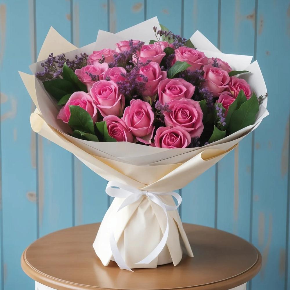 Букет цветов из: Розы в Татищево